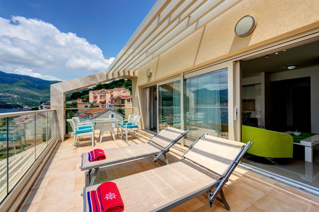 Apartments Villa Adriatic Tivat Kültér fotó