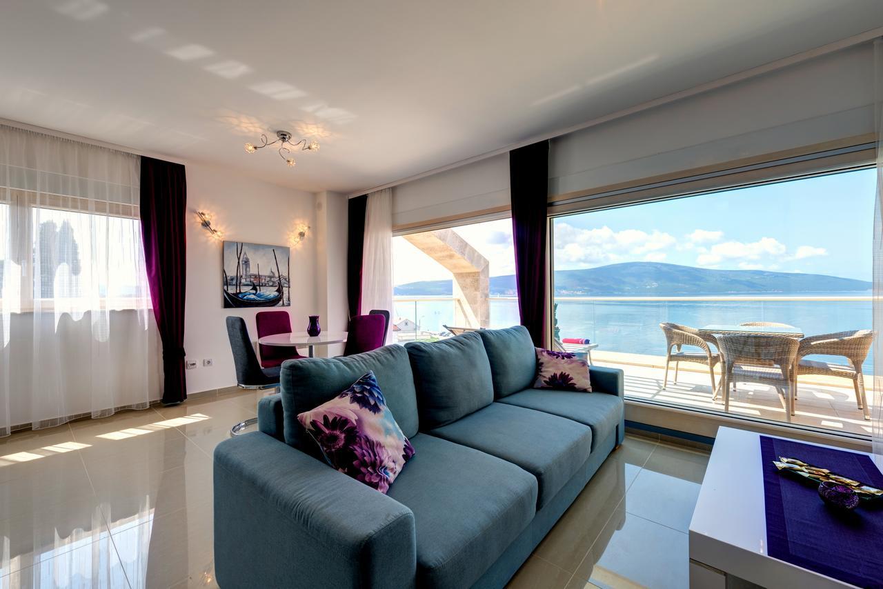 Apartments Villa Adriatic Tivat Kültér fotó